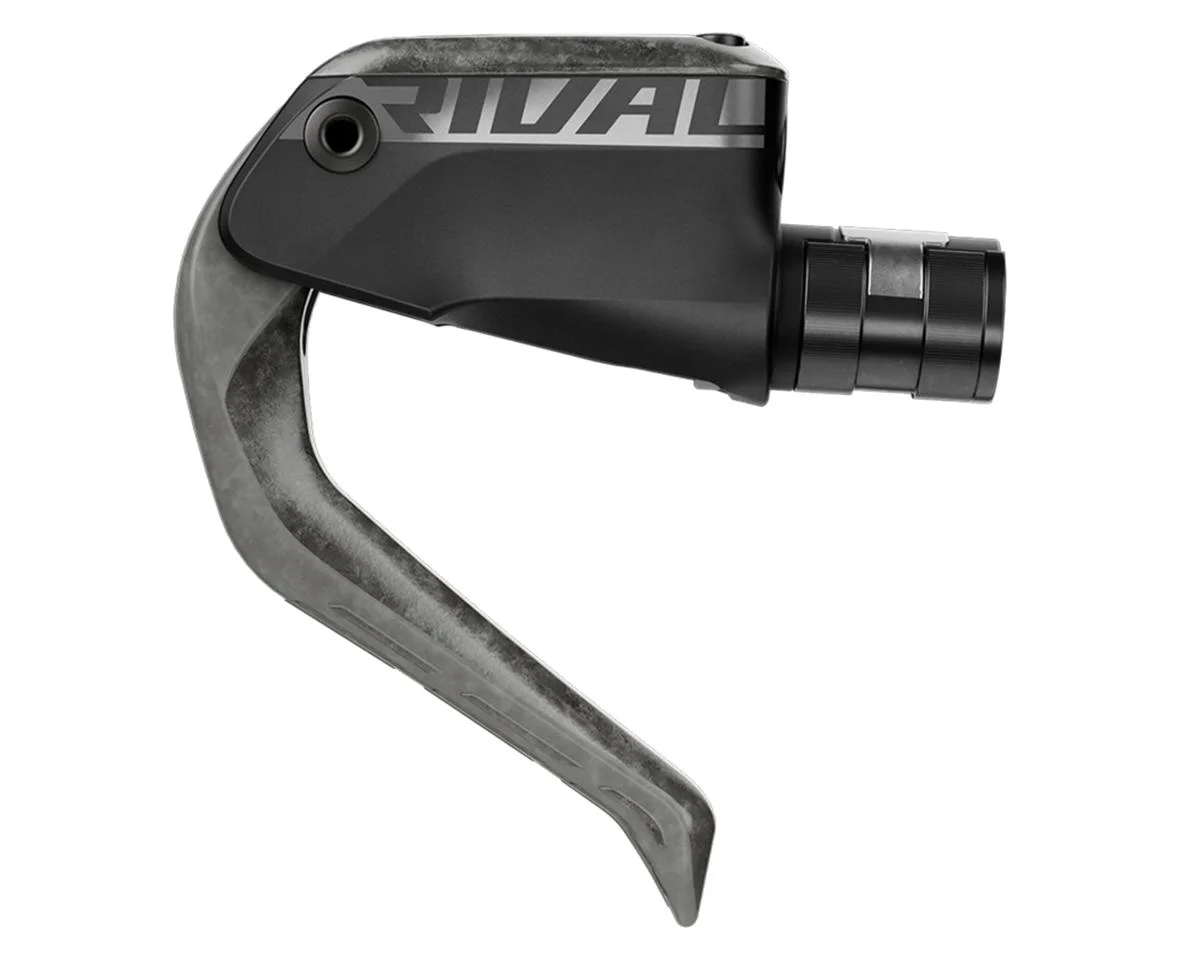 SRAM Rival Aero Hydraulic Disc Brake Lever Kit (Black Anodized) (E1) (Left) (Flat Mount) - view 2